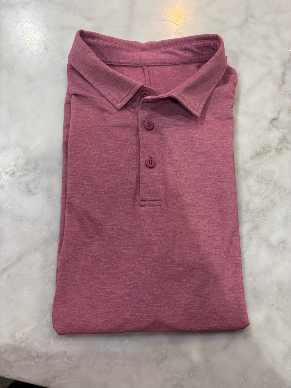 lululemon athletica Men's Polo in Heathered Rose